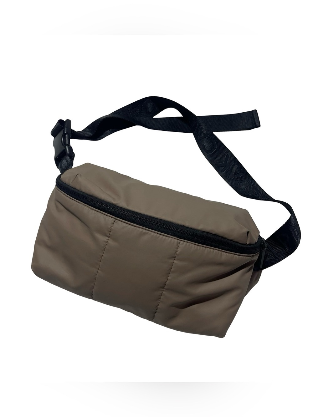 CALPAK Luka Belt Bag in a brown Padded Puff OS